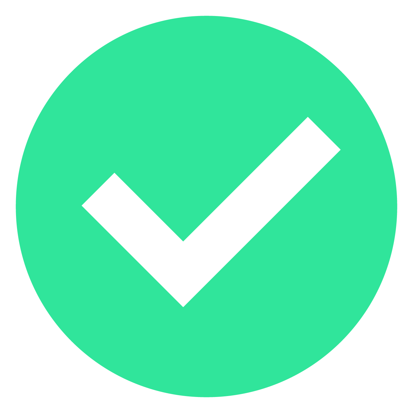 Check mark icon